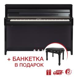 Электронное пианино, полированное черное YAMAHA CLP-685PE