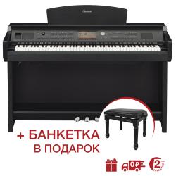 Клавинова (электронное пианино с автоакомпанементом), цвет черный YAMAHA CVP-705B