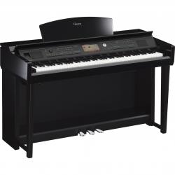 Клавинова (электронное пианино с автоакомпанементом), полированное черное YAMAHA CVP-705PE