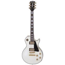 Электрогитара типа Gibson Les Paul Custom Randy Rhoads, Antique White BURNY RLC55RR AWT