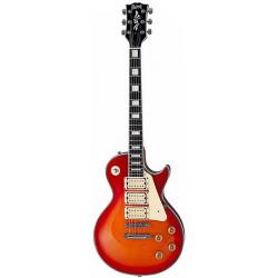 Электрогитара типа Gibson Les Paul Custom Ace Frehley, Vintage Cherryburst BURNY RLC60AF VCS