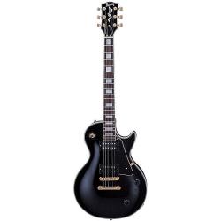 Электрогитара типа Gibson Les Paul Custom Sustainer BURNY RLC75S BLK