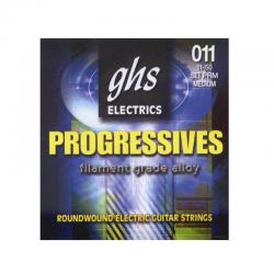 Струны для электрогитары GHS PRM 11-50 Medium Progressives Electrics