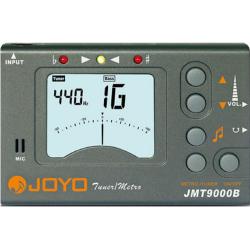 Тюнер/метроном хроматический, гитара, бас, скрипка, темп 30-250, с прищепкой JOYO JMT-9000B