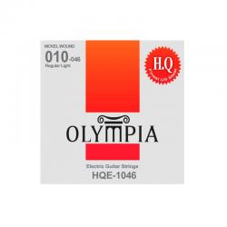 Струны для электрогитары, никель OLYMPIA HQE-1046 Nickel Wound 10-46