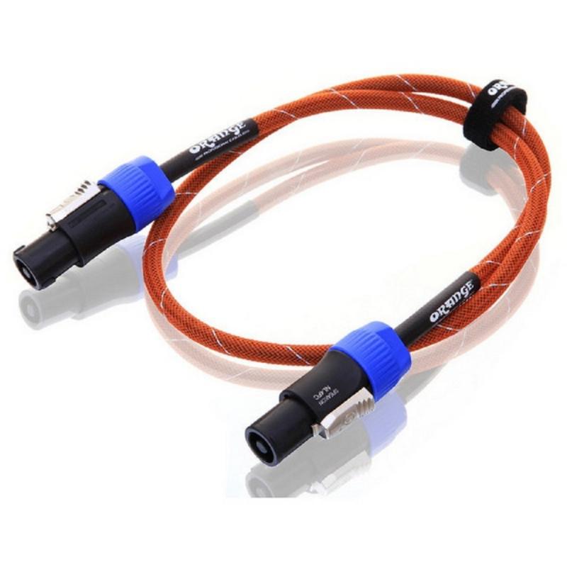  Спикерный кабель (Speakon/Speakon, 0,9 м, оранжевый/белый) ORANGE OR-3 Or/Wh Speakon/Speakon