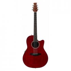 Электроакустическая гитара APPLAUSE AB24II-RR Mid Cutaway Ruby Red