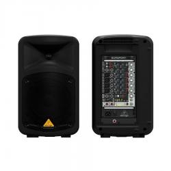 Система звукоусиления 500 Вт, активные акустические системы + микшер, ревербератор, MP3, порты радиосистем. BEHRINGER EPS500MP3