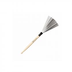Щетки металлические, ручка - барабанная палочка 5А, орех VATER VWTD Drumstick Wire Brush
