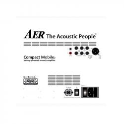 Комбоусилитель для акустических инструментов, 60W, 2 канала, аккумулятор AER Compact Mobile2