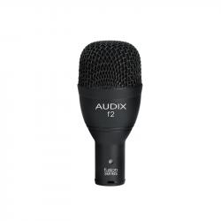 Профессиональный инструментальный динамический микрофон, гиперкардиоида, для ударных AUDIX f2