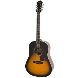 Акустическая гитара, цвет санберст EPIPHONE AJ-220S Solid Top Acoustic Vintage Sunburst