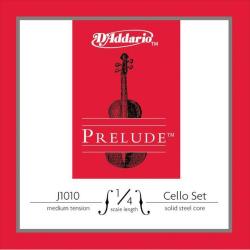 Prelude cello setlight 1/4 - струны для виолончели D'ADDARIO J1010 1/4M