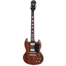 Электрогитара, цвет коричневый матовый EPIPHONE Faded G-400 Worn Brown