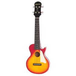 Электроакустическое укулеле, цвет вишневый санберст EPIPHONE Les Paul AC/EL Ukulele Heritage Cherry Sunburst