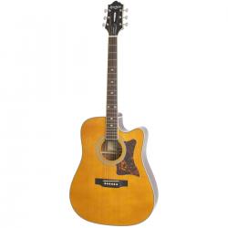 Электроакустическая гитара, цвет натуральный EPIPHONE Masterbilt DR-500MCE Natural