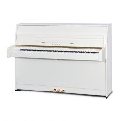 Пианино, высота 110 см, белый полированный, еловая дека 1,31м2, Индонезии KAWAI K15E WH / P