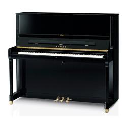 Пианино, высота 130 см, черный полированный, еловая дека 1,45м2, Японии KAWAI K500 M / PEP