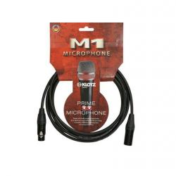 M1 микрофонный кабель XLR|(F)/ XLR(M), 20 м, черный, разъемы Neutrik KLOTZ M1FM1N2000
