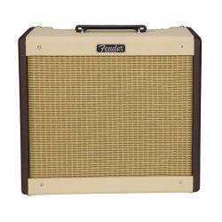 Ламповый гитарный комбо 15 Вт, 12” Jensen P12Q, цвет бежевый/бордо FENDER Blues Junior III Bordeaux Reserve Limited Edition