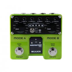 Двойная мини-педаль модуляционных эффектов MOOER Mod Factoryr Pro