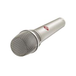 Кардиоидный вокальный микрофон с 4-х уровневым встроенным поп-фильтром, никелевый NEUMANN KMS 104