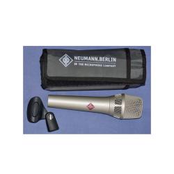 Кардиоидный вокальный микрофон с 4-х уровневым встроенным поп-фильтром, никелевый NEUMANN KMS 104