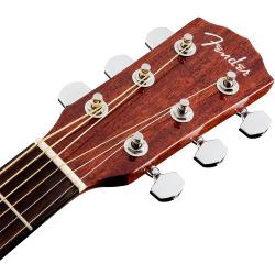 Электроакустическая гитара, топ - массив махогани, цвет натуральный махогани, с кейсом FENDER CD-140SCE All Mahogani WC