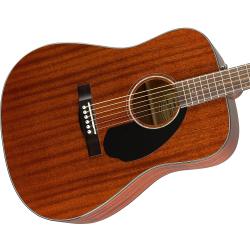 Акустическая гитара, красное дерево, массив, цвет натуральный FENDER CD-60S All Mahogani