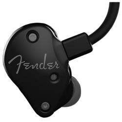 Внутриканальные наушники с 9,25мм драйвером и бас портом, Цвет - черный металлик FENDER FXA2 Pro In-Ear Monitors Metallic Black