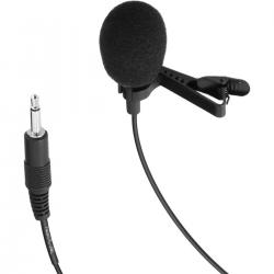 Петличный конденсаторный микрофон, круговой, черного цвета PASGAO PL90
