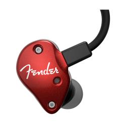 Внутриканальные наушники с 9,25мм драйвером, HDBA твиттером и бас портом FENDER FXA6 Pro In-Ear Monitors Red