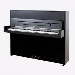 Пианино цвет черный полированное PETROF P 118S1-Silver 0801