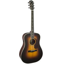 Акустическая гитара, цвет санберст FENDER PM-1 Deluxe Dreadnought Sunburst