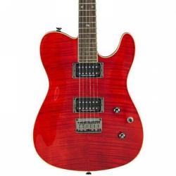 Электрогитара, цвет красный FENDER Special Edition Custom Telecaster RW HH Crimson Red Transparent