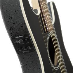 Гитара электроакустическая, цвет черный FENDER STRATAcoustic Black