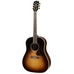 Электроакустическая гитара с кейсом, цвет осенний бёрст GIBSON J-45 Progressive Autumn Burst