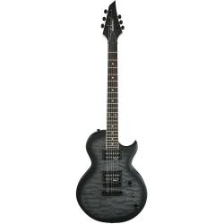 Электрогитара, серия JS - Monarkh JACKSON JS Series Monarkh SC JS22 Rosewood Fingerboard Quilt Maple Top Transparent Black