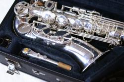 Альт-саксофон профессиональный, посеребренный YAMAHA YAS-62S