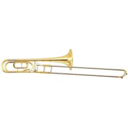 Тромбон тенор Bb/ F студенческий, Yellow-brass, 12.7-13.34/204.4mm лак золото YAMAHA YSL-356G E