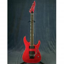 Электрогитара, год выпуска 2011 GRASS ROOTS by ESP G-HR-72QM See Thru Pink GW11315342