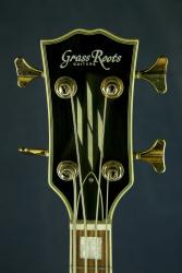 Бас-гитара Les Paul, подержанная GRASS ROOTS by ESP G-LB-52CC White GW11403341