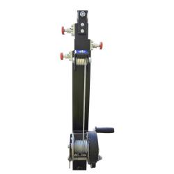 Раздвижная световая стойка-элеватор, h - 5.3м, 150кг WORK LW-155D