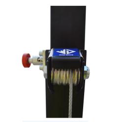 Раздвижная световая стойка-элеватор, h - 5.3м, 150кг WORK LW-155D