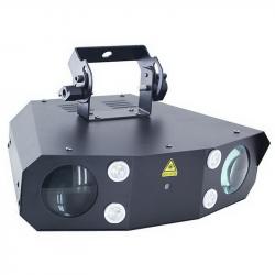 Динамический световой прибор, 2 сканера + RG лазер 200мВт, DMX, авто, звук. актив. NIGHTSUN SPG601