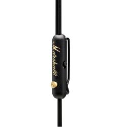 Внутриканальные проводные наушники, цвет чёрно-золотистый MARSHALL Mode EQ Headphones Black & Gold