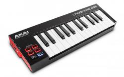 Портативная беспроводная USB/MIDI-клавиатура, 25 чувствительных мини-клавиш AKAI LPK25 WIRELESS