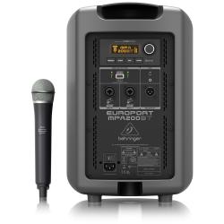 Портативная акустическая система 8' 200 Вт с Bluetooth и беспроводным микрофоном в комплекте BEHRINGER MPA200BT