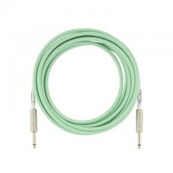 Инструментальный кабель, зеленый, 15' FENDER 15 OR INST CABLE SFG