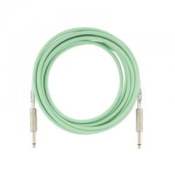 Инструментальный кабель, зеленый, 18,6' FENDER 18.6 OR INST CABLE SFG